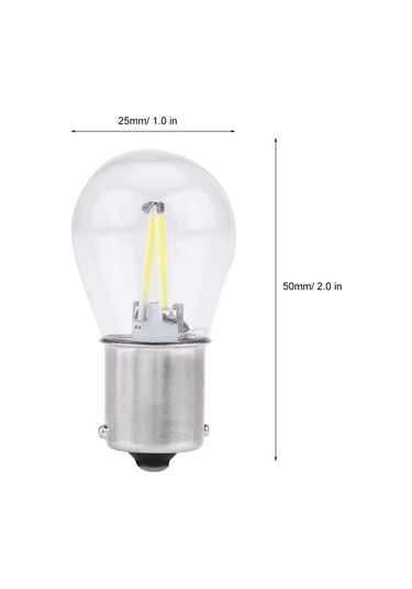 Shineyee 1156 T Tipi Cob Led Araba Feneri 2 Adet - Dc12v-28v, 30000 Saat Ömür, Ateşleme Flas, Beyaz Işık - Fren, Sinyal, Geri Vites Feneri