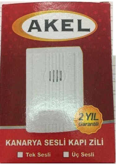 Elektronik Kapı Zili Kanarya Sesi 12Volt N11.436