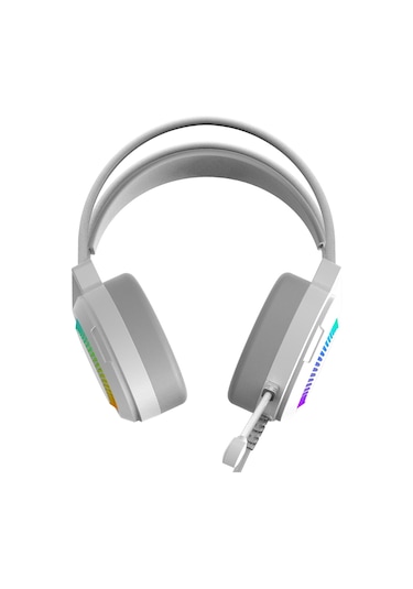 Gamebooster H02w Hammer Beyaz Rgb Streo Oyuncu Kulaklığı