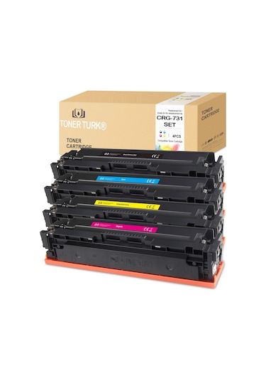Canon I-Sensys Mf-628Cw Uyumlu Toner Set / Canon Crg731