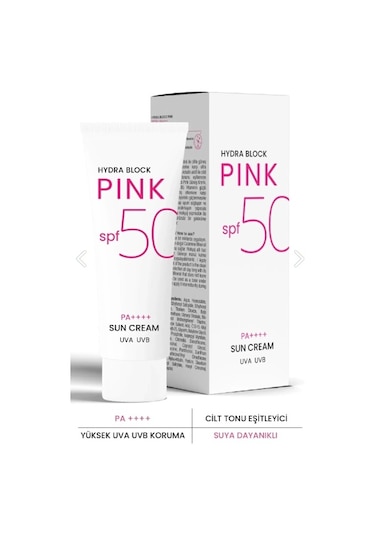 Procsin Hydra Block Pink Cilt Tonu Eşitleyici Güneş Kremi SPF50+ 50 ML