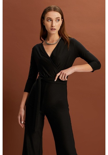 Alexandergardı Kruvaze Yaka Tulum B22-438a 001