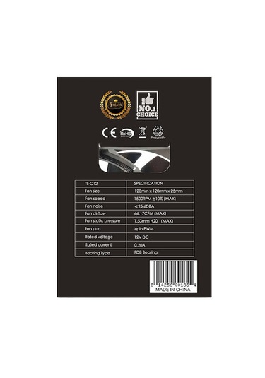 Thermalright Tl-c12 120mm Kasa Fanı