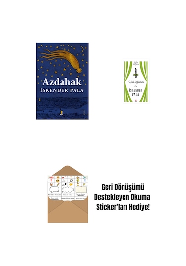Azdahak + Vali Hanım Ciltli + Okuma Sticker'ları