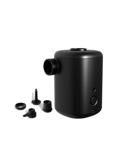 Geeroyoo 2200pa Taşınabilir Kablosuz Hava Pompası: 4 Uçlu Şarj Edilebilir Hızlı Şişirme Söndürme