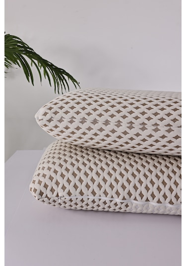 Organic Visko Yastık Bej