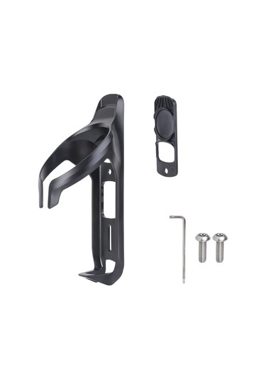 Dashanshop Siyah Bisiklet Şişe Tutucu Airtag Yuvası Hırsızlık Önleyici Yol Ve Dağ Bisikleti Siyah