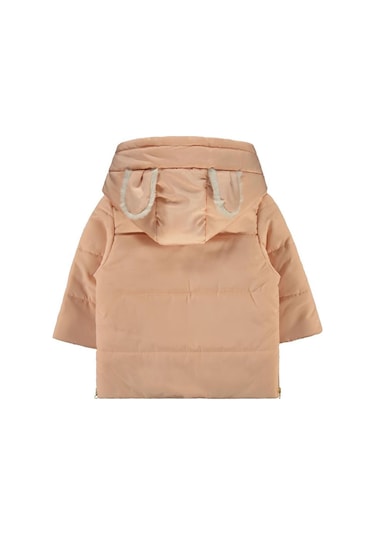 Civil Baby Pelüş Kulaklı 6-18 Ay Mont Açık Somon