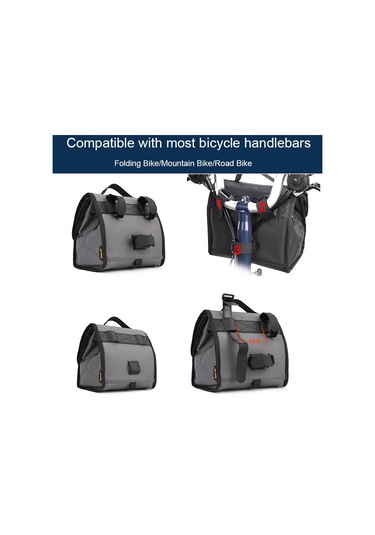 Rhinowalk Rk9106 Katlanabilir Çok Fonksiyonlu Bisiklet Çantası Yeşil