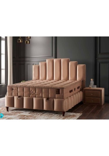 Niva Baza Çift Kişilik Gold Baza Başlık Pocket Yaylı Ya