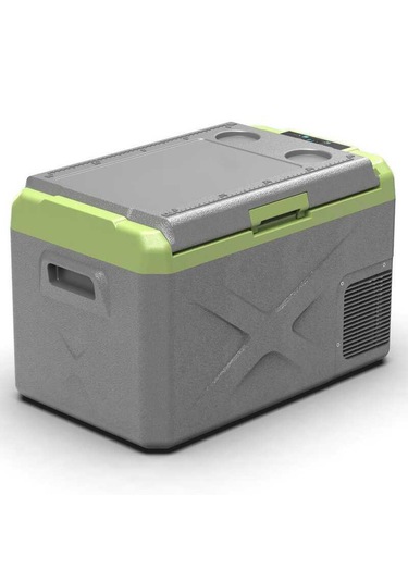 Icepeak Prag Kompresörlü Buzdolabı 30 Litre-gri-yeşil Çok Renkli