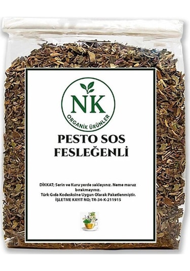 Pesto Sos Fesleğenli Makarna Çeşni 50gr