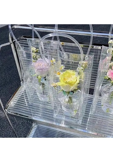 Cordial 5 Adet Taşınabilir Katlanır Pvc Şarap Soğutma Çantası - Şampanya Bira İçecek