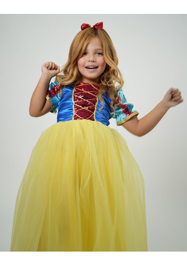 Pamuk Prenses Elbisesi Sarı