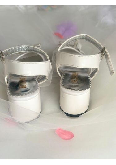 Gala Önü Simli Fiyonklu Topuklu Çocuk Ayk 001