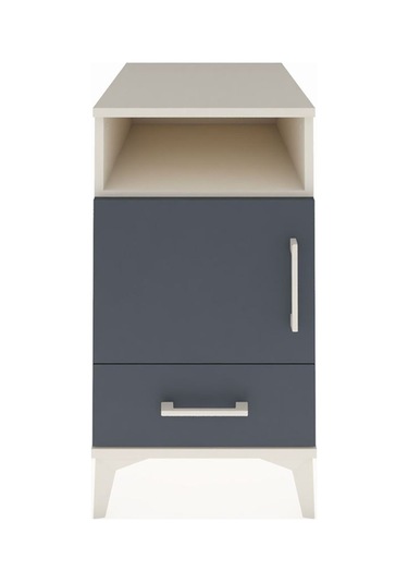 Kronos Komodin 3 Raflı Tek Çekmeceli Tek Kapaklı 44x59x80 Ayt... Aytaşı