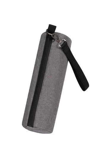 Yalıtımlı Kutu Soğutucu, Bira, İçecek Ve Meşrubatlar İçin Silindirik Soğutucu Çanta Gri Çok Renkli