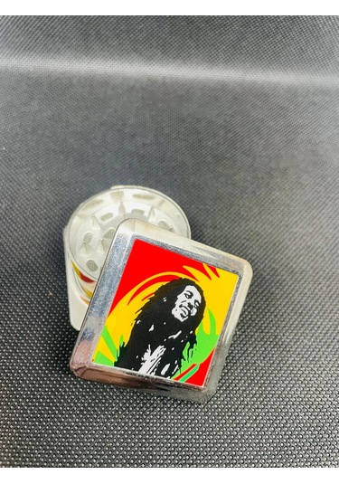 BobMarley 3Parça Metal TutunÖğütücü Grinder //4,5cm