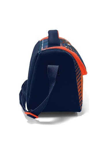 Coral High Kids Turuncu Lacivert Basketbol Desenli Thermo Beslenme Çantası 11766