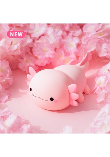 Xinxin Altıgen Dinozor Gece Lambası Açık Pembe