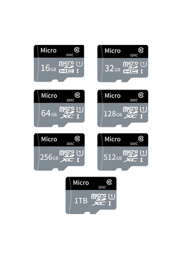 Supermarket1 Yüksek Hızlı 512gb Micro Sd Kart - U1 C10, Kamera Ve Telefonlar İçin Dayanıklı Hafıza Kartı