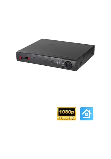 Fury 2 Kameralı 5MP Lens 1080P 2MP Color Görüntü 8 Warm Led Gece Görüş Full HD Güvenlik Kamera Sistemi 320