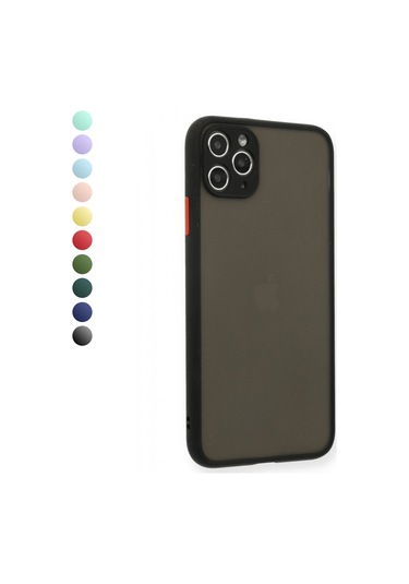 FitCase iPhone 11 Pro Max Kılıf Montrea Silikon Arka Kapak