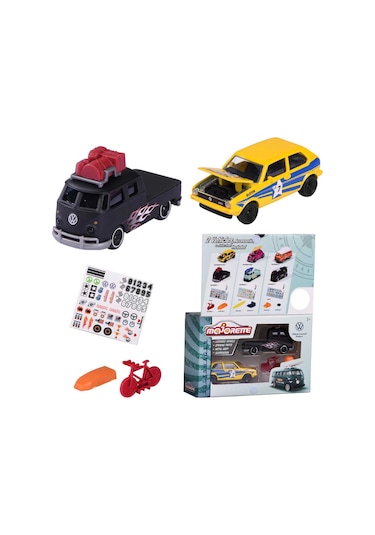 Majorette 2'li Paket Volkswagen The Originals Model Arabalar