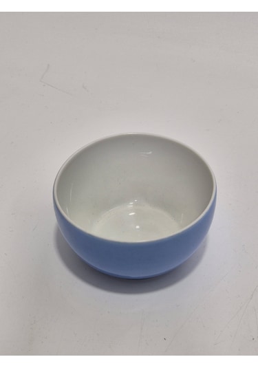 Gda Limoges Mavi Renk Mini Porselen Kase 7,5x4cm