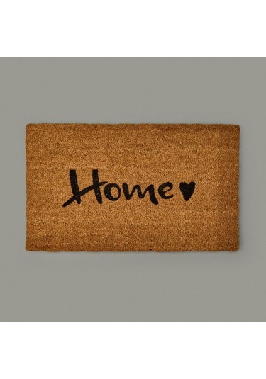 Giz Home Kalpli Home Kapı Önü Paspası - Bej - 35x60 Cm Bej