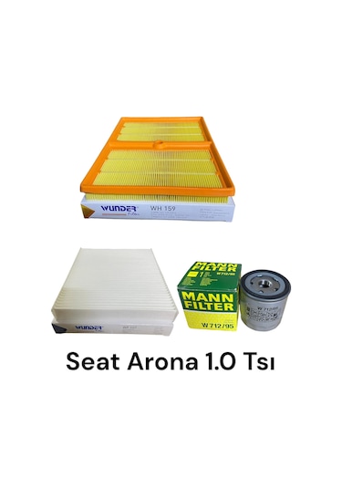 Seatt Arona 1.0 Tsı Filtre Bakım Seti 2017-2020 3 Lü