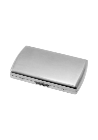 Pearl Japan Venus Metal Kısa Sigara Tabakası Krom Satin 12li Krom