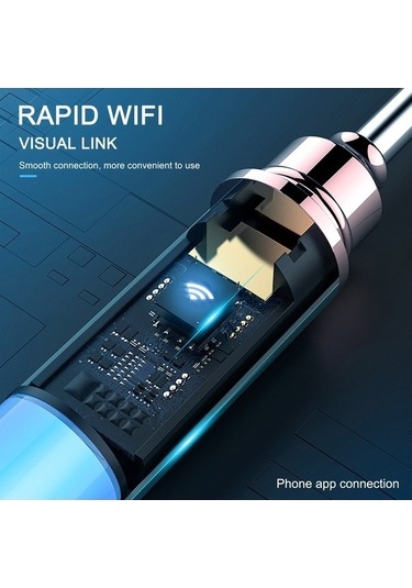 Flybuy Kablosuz Kulak Endoskop - Doktor Kontrolü İçin, Wifi Hd, Usb Şarjlı