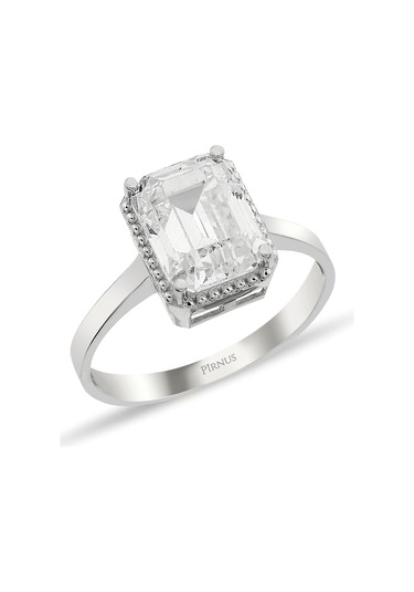 Altın Baget Yüzük - 722000024277 Sarı Altın