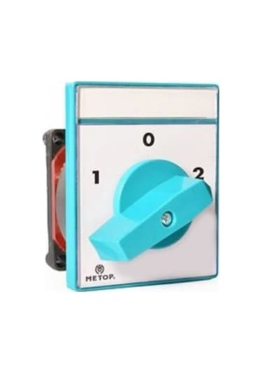Metop Mt 027 40a 1 Faz Kutup Değiştirici Şalter