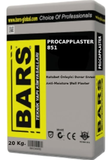 Bars Rutubet Önleyici Duvar Sıvası/Kapiler Sıva 20 Kg.