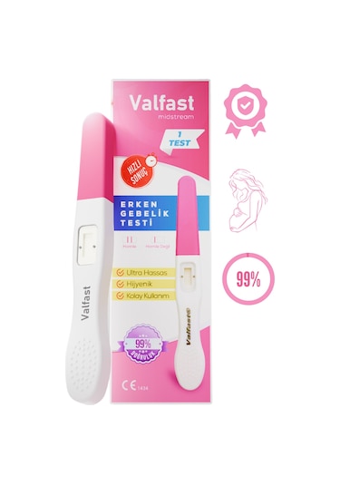 Erken Gebelik Testi Hızlı Hamilelik Testi 2 Adet Gizli Gönderim