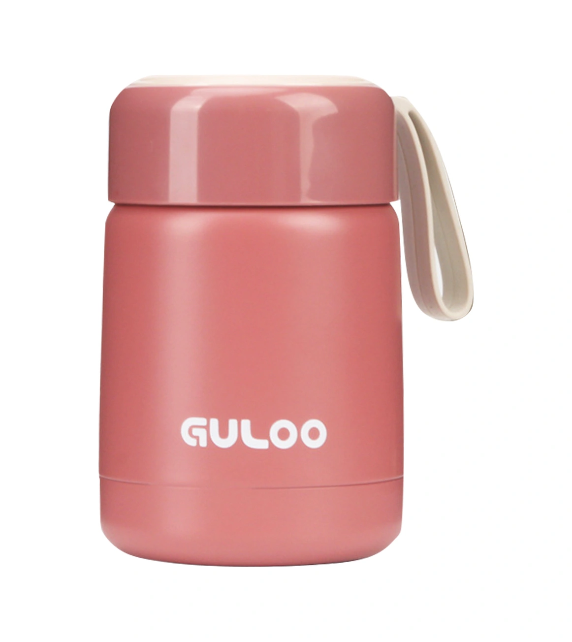 Xindoker 300ml Çocukluk Çağı Termos Kavanozu - 304 Paslanmaz Çelik - Isı Saklama Fonksiyonu - Gül Kurusu Rengi GÜMÜŞ