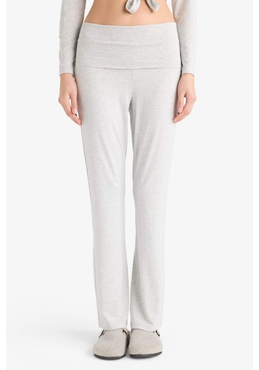 Defacto İspanyol Paça Tayt Pantolon-fall İn Love Loungewear G0007ax25wngr93 Gri
