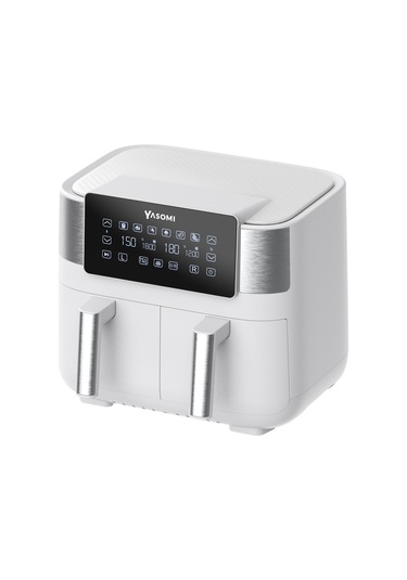 Yasomi Y80 8 LT 2850W Çift Hazneli ve Çift Motorlu Airfryer Fritöz