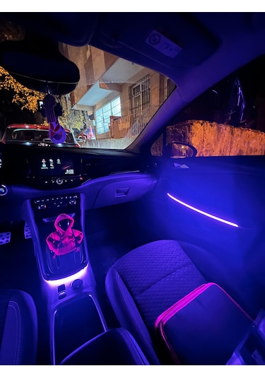 Opel Astra K Kapı Rgb Ambiyans Aydınlatma 128renk App Kontrolü