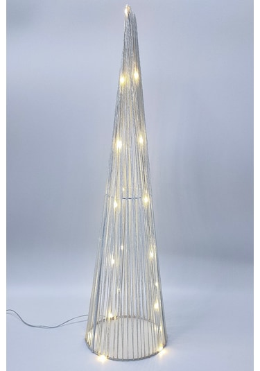 Magicledcorner Led Işıklı Metal Çam Dekor Dekoratif Aydınlatma Gün Işığı