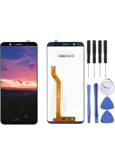 Cbtx Asus Zenfone Max Pro M1 Uyumlu Lcd Ekran M1 Zb601kl / Zb602kl Sayısallaştırıcı Tam Montaj Siyah