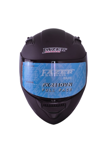 Fazer Ece 22.R06 Double Vizörlü Full Face Motor Kaskı Mat Sİyah