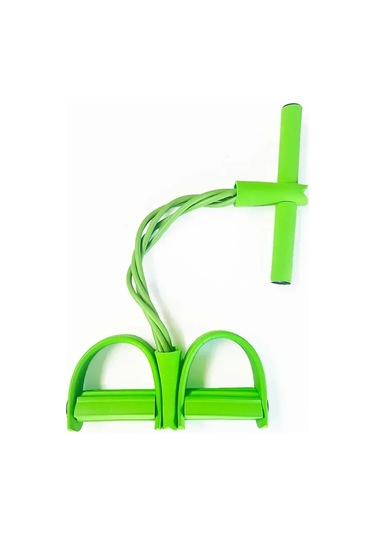 Dört Tüp Pedallı Sedye Çok Fonksiyonlu Ev Jimnastik Ekipmanları Mor