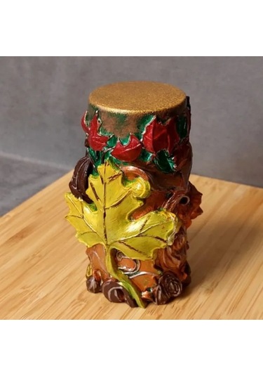 Uretti - Ayşe 7362 - 4115 El Yapımı Yaprak Motifli Biblo 1 Adet