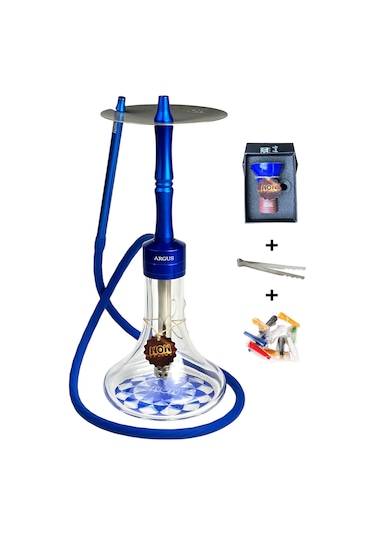Argus Model Blue Nargile Takımı