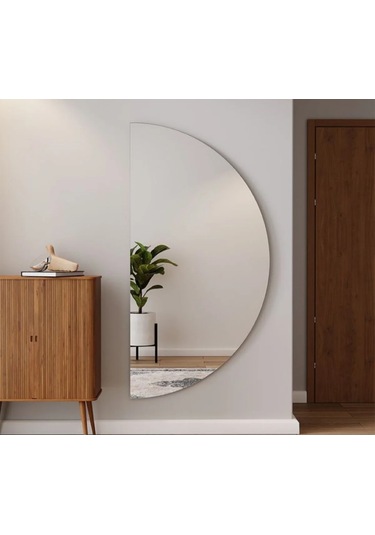 Salon Duvar Aynası Gümüş
