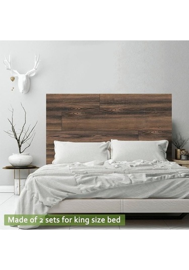 Novahub 20x300 Cm Vintage Tahıl Ahşap Zemin Sticker, Su Geçirmez Mutfak & Banyo Duvar Etiketi Ahşap