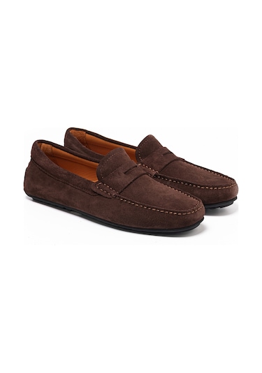 Sneaker Erkek Og-570 John May Kahve Süet Kahverengi